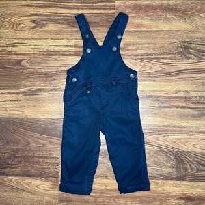 Tartine et Chocolat Navy Designer Unisex Baby Overalls Size 1A 12 Months